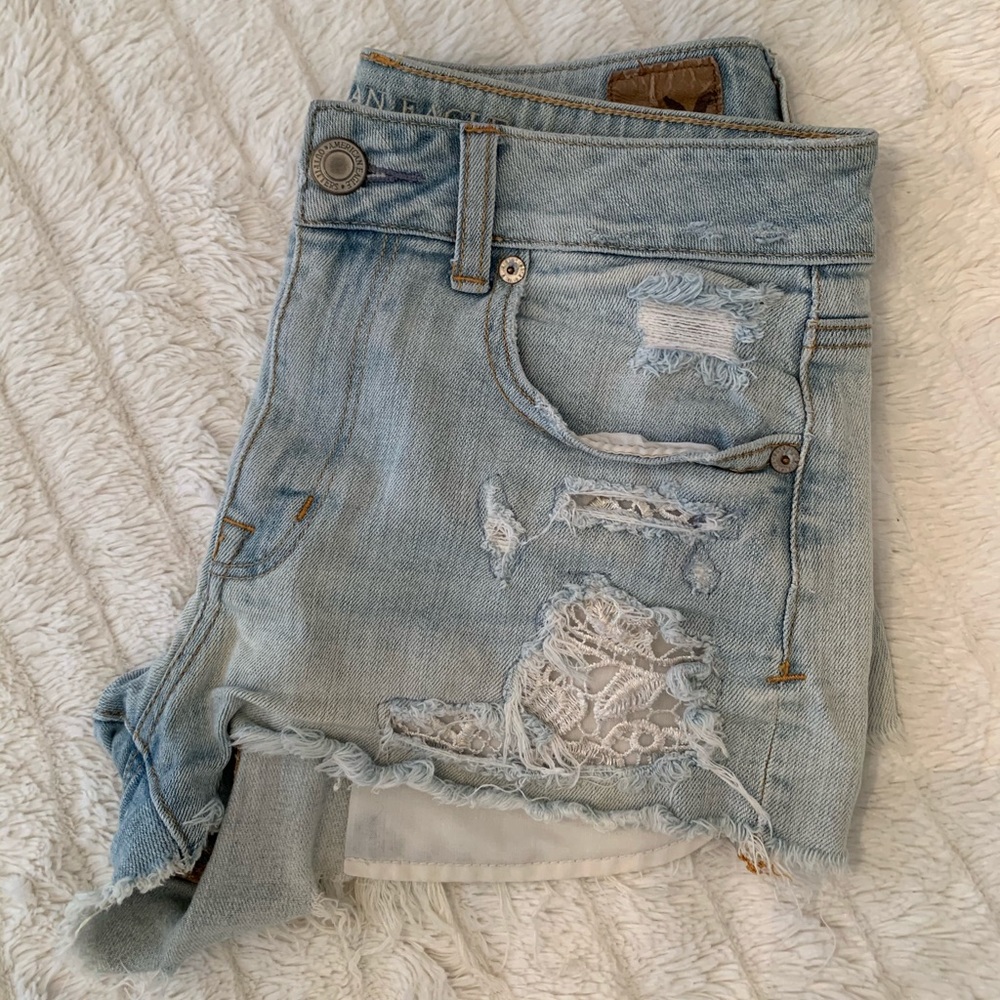 American Eagle jean shorts